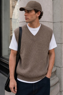 Only & Sons Troy Relax Vest Ermine